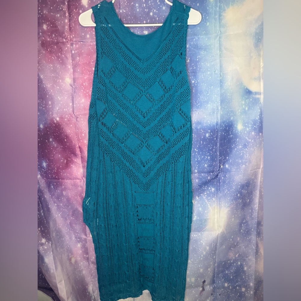 New cupshe midi length knitted coverup dress